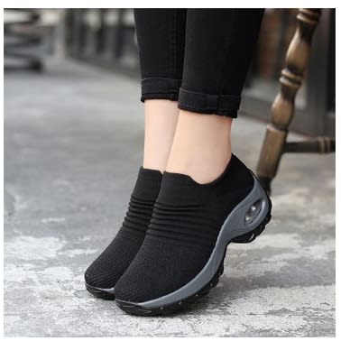 Women's Socks Sneakers - Black