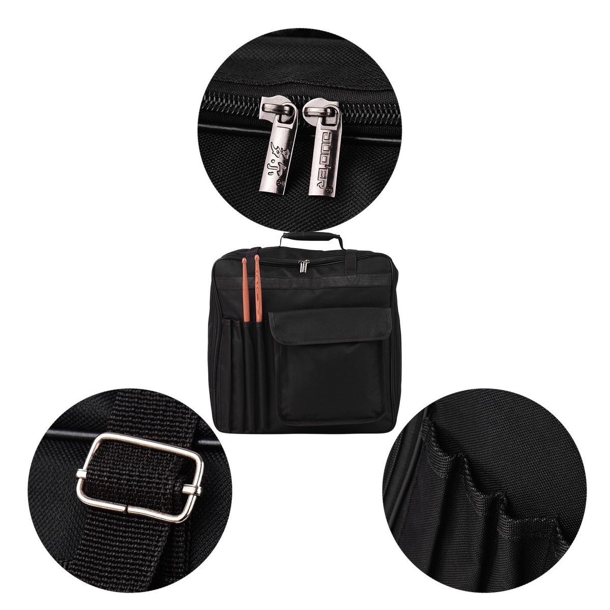 Professional 14 Inch Snare Drum Bag With Shoulder Strap