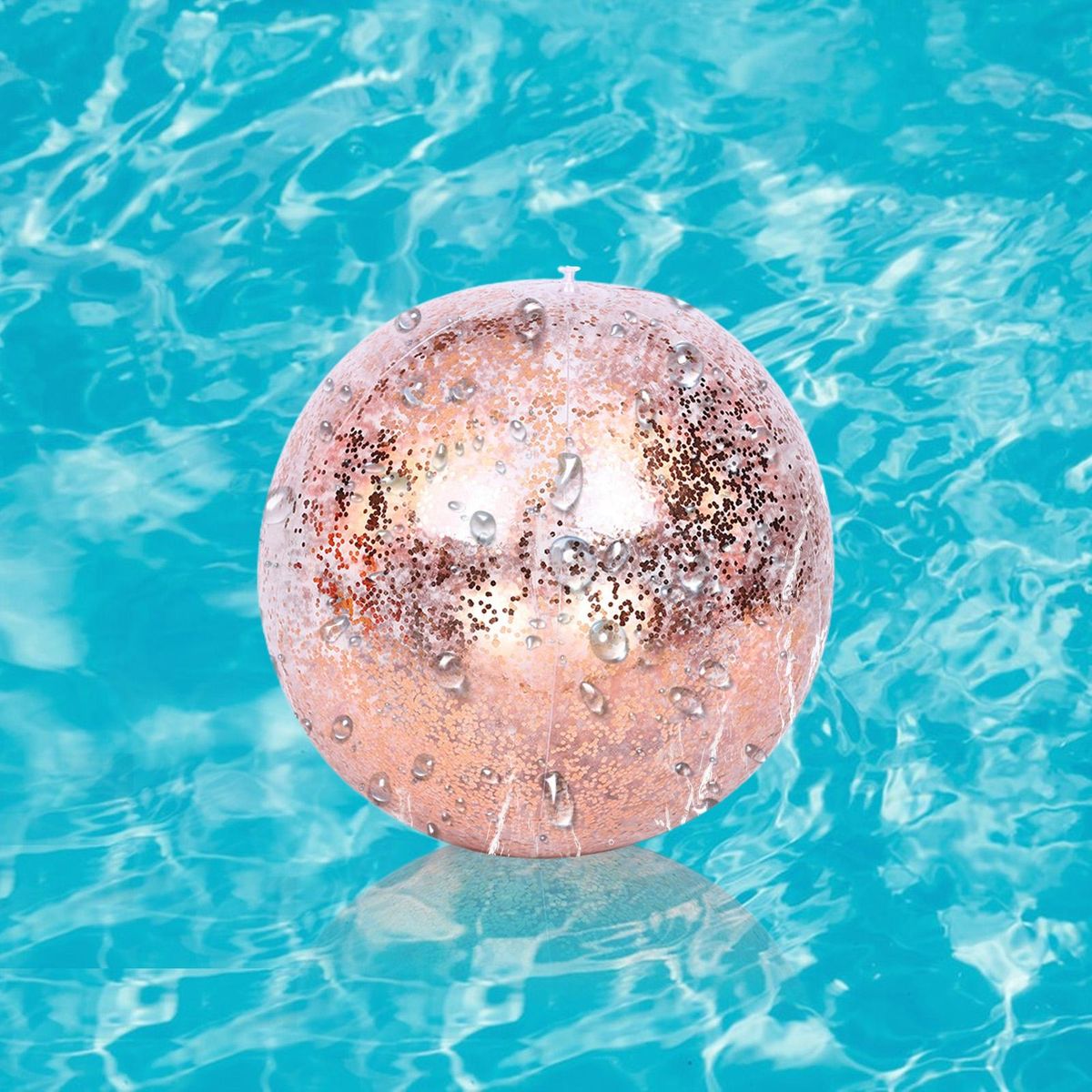 Beach Ball Kids Float Beach Ball Toy Golden