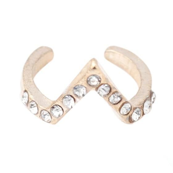 1 Set 7pcs Womens New Elegant Bowknot Knuckle Midi Mid Finge