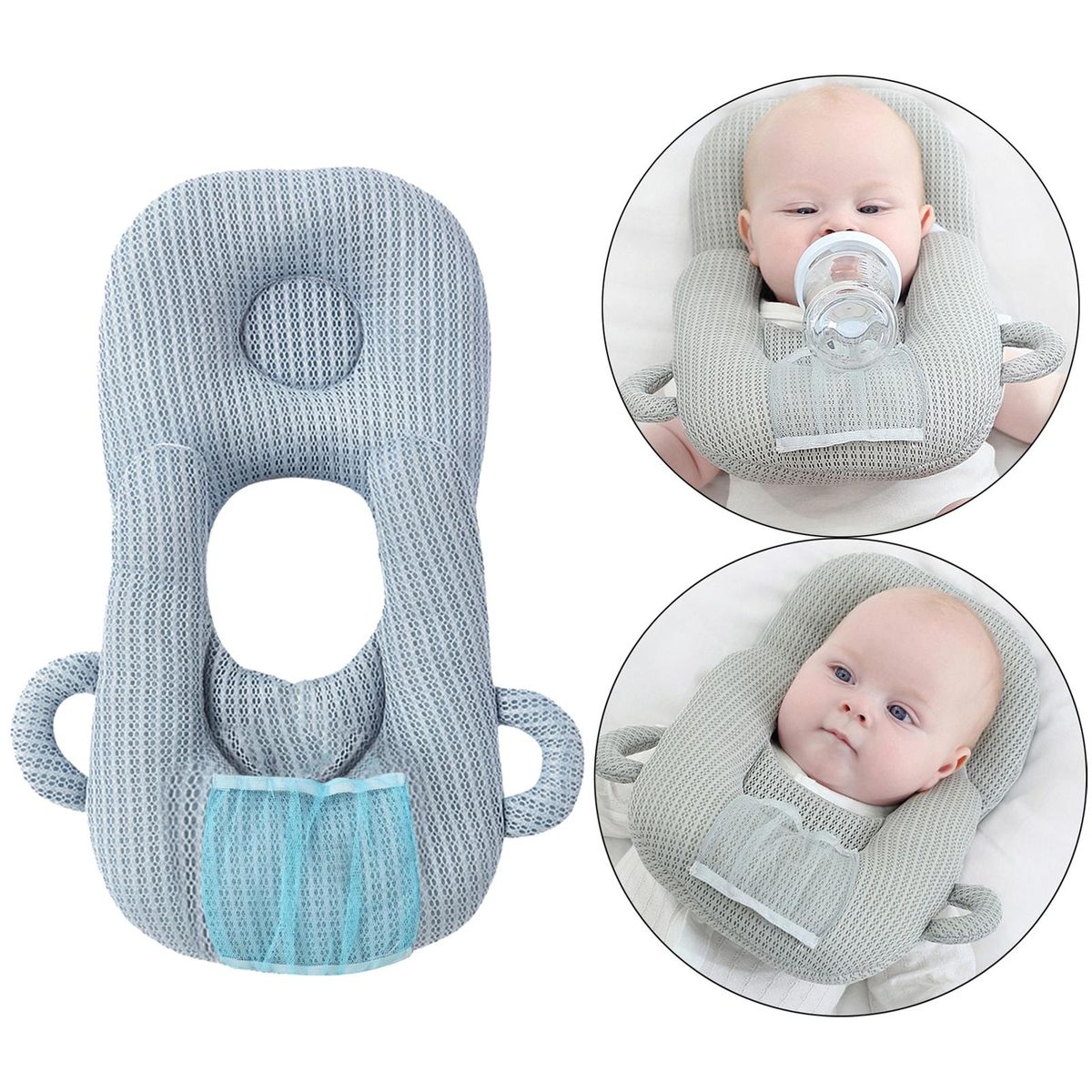 Infant Nursing Pillow Maternity Body Pillow For Pregnancy Blue