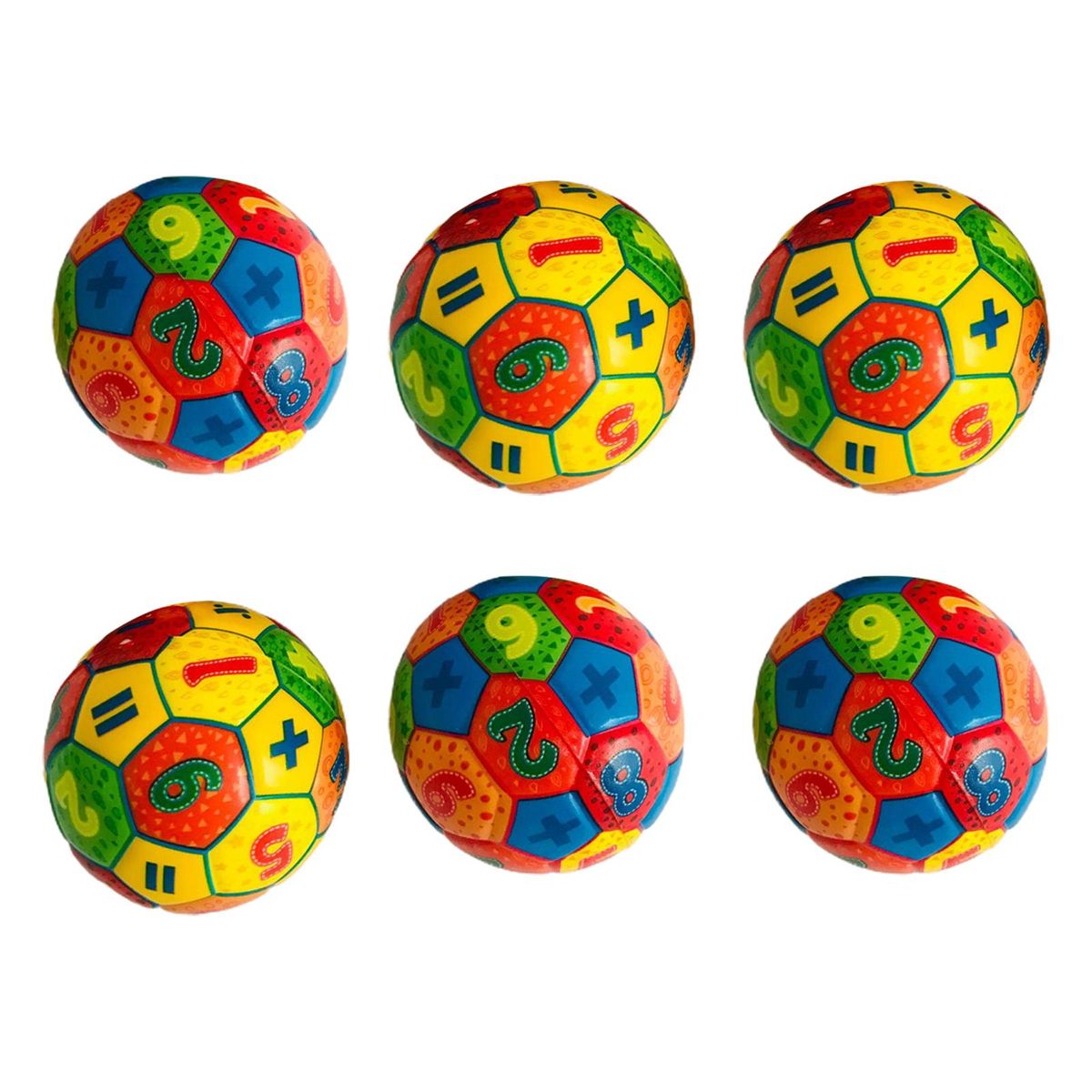 6Pcs Decompression Toys Sensory Anti-Stress Football Fidget Toys
