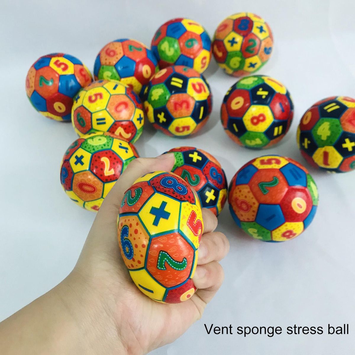 6Pcs Decompression Toys Sensory Anti-Stress Football Fidget Toys