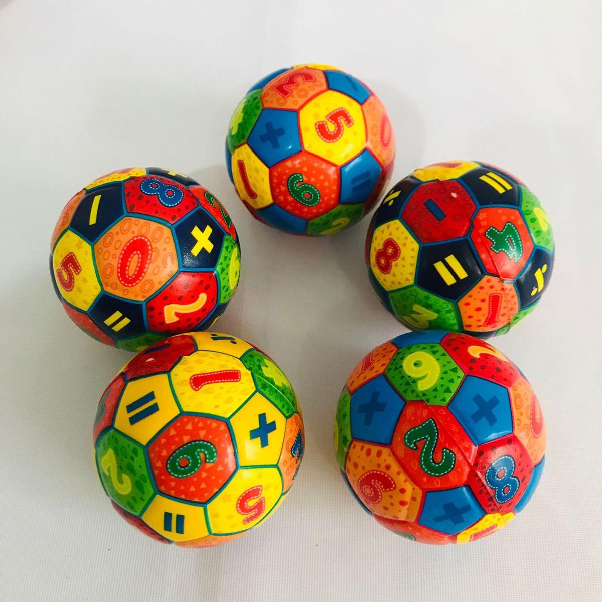 6Pcs Decompression Toys Sensory Anti-Stress Football Fidget Toys