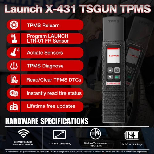 Tsgun Tpms Learning Programming Car Scanner