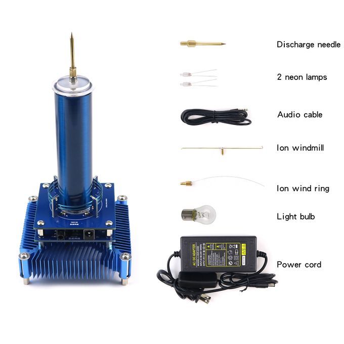 Music Tesla Coil DIY Kit Arc Plasma Loudspeaker Support Ion