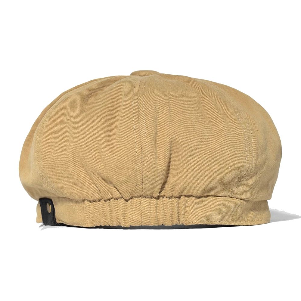 Men Retro Cotton Newsboy Cap Driver Flat Cap Beret Cap