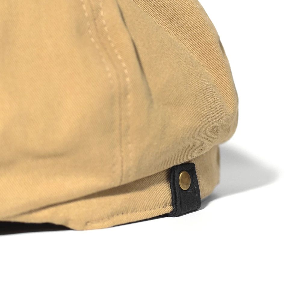 Men Retro Cotton Newsboy Cap Driver Flat Cap Beret Cap