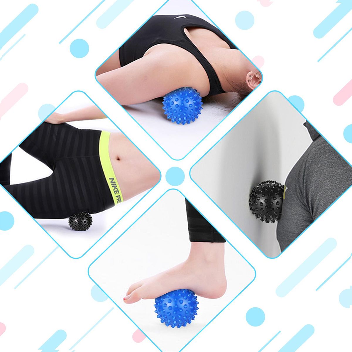 Acupressure Mat and Pillow Set
