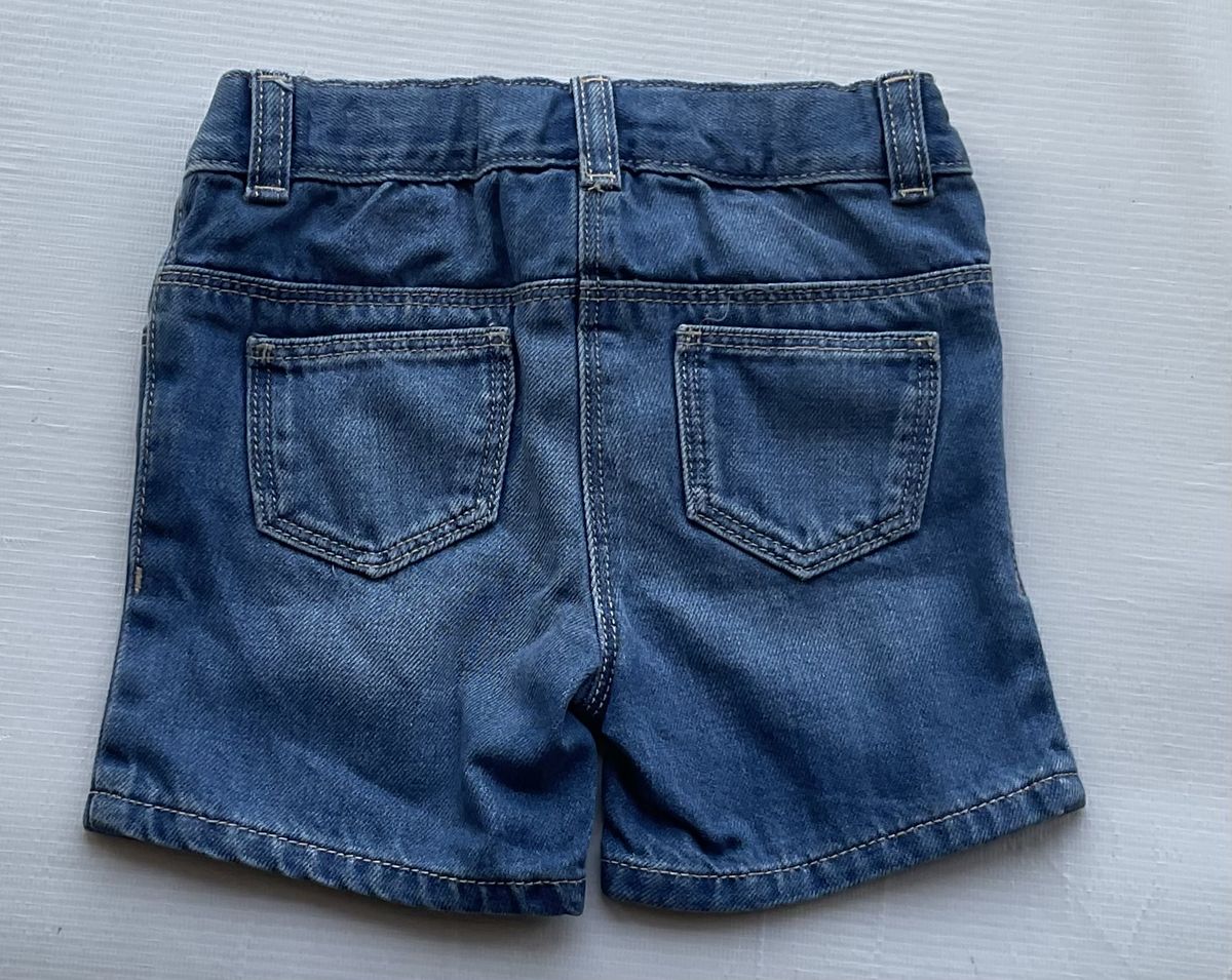 Girls Denim Shorts With Lace