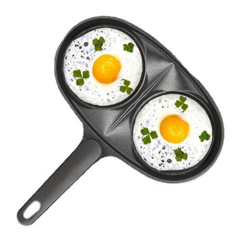 Ochairs Non-stick Silver Sky Coated Egg Cooking Pan 2pcs