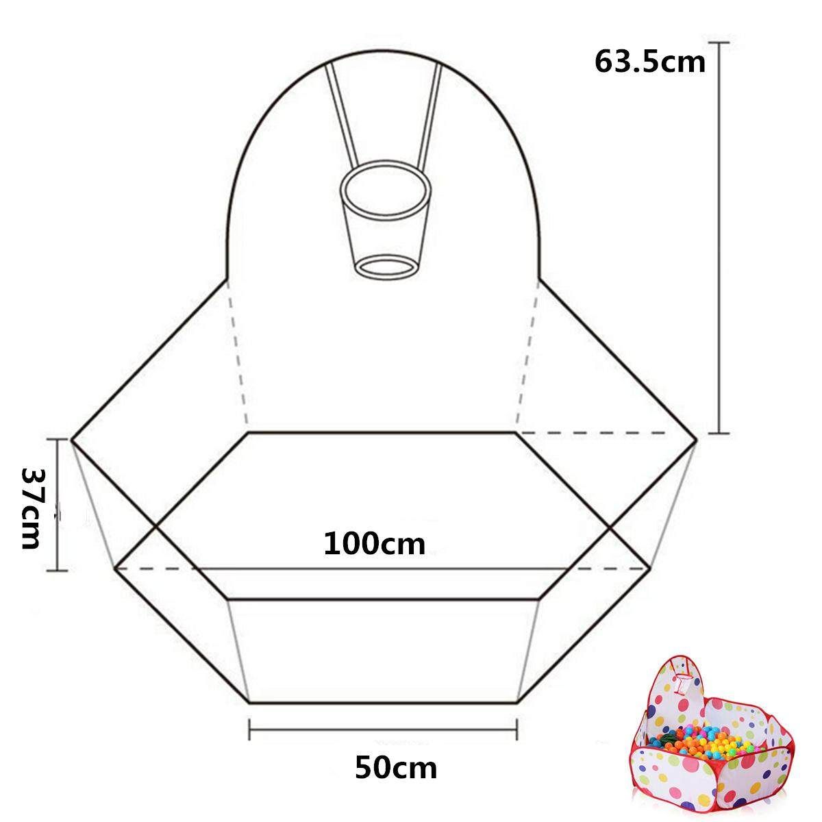 Kids Boys Girls Educational. Large Ball Tent Baby Toy Stages Learn Laugh Toddler#1M 1 Meter
