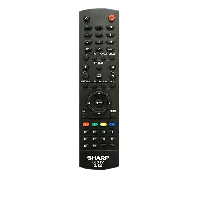 Replacement Remote Control For Sharp LED/LCD TV GJ222 REMOTE CONTROL