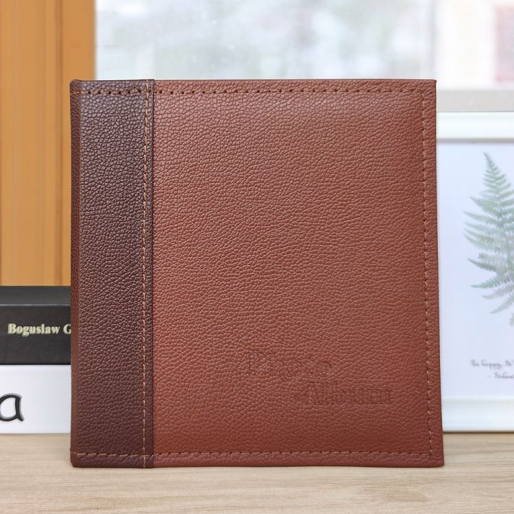 Photo Album 5R 7 Inch 80 Sheets Leather Photo Album