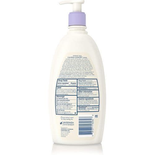 Baby Calming Moisturizing Lotion, Lavender And Vanilla - 18 Oz