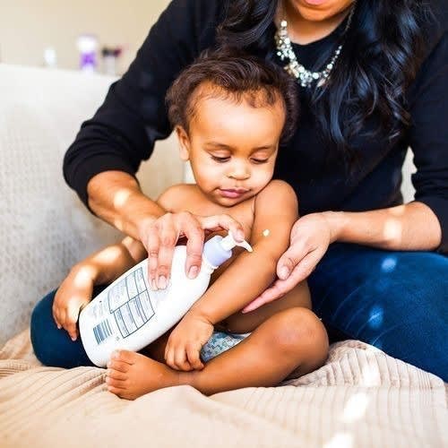Baby Calming Moisturizing Lotion, Lavender And Vanilla - 18 Oz