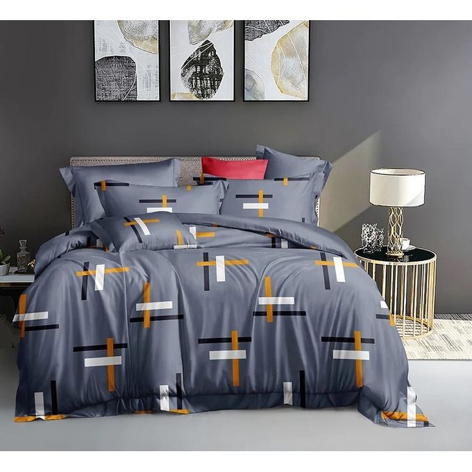 Quality Duvet Bedsheet And Pillowcases-Dark Green
