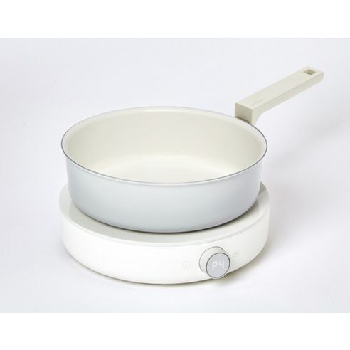 Happycall Induction Atge Blanc IH Frying Pan Pearl Gray