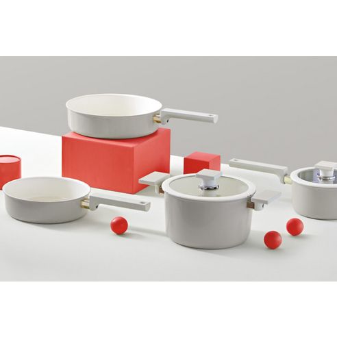 Happycall Induction Atge Blanc IH Frying Pan Pearl Gray