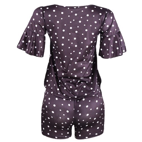 Dotted Print Top & Short