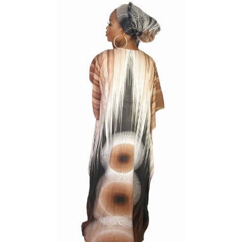 Boubou V-Neck Dress For Women