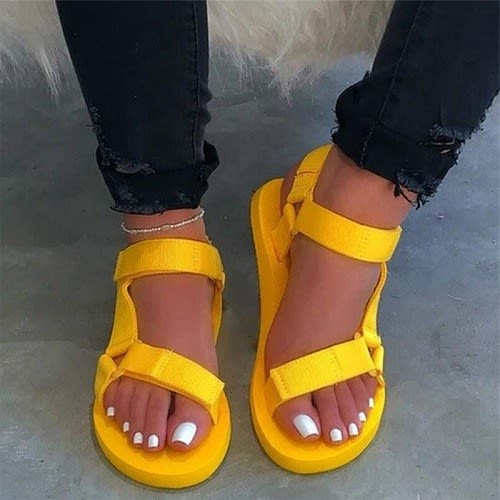 Mehelisha Unisex Sandals - Yellow