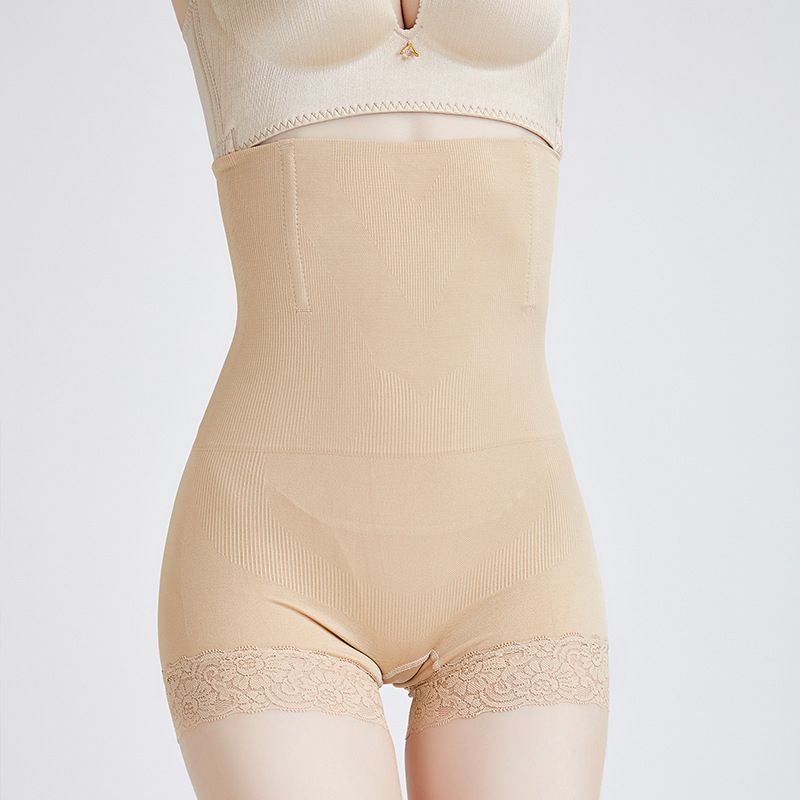 High Waist Lace Molding Panties For Women Underweigh Unrew