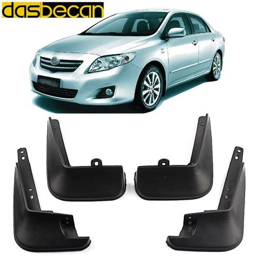 4 EXOTIC MUDGUARDS + 8 MOUNTING SCREWS FOR TOYOTA COROLLA  2006-2013