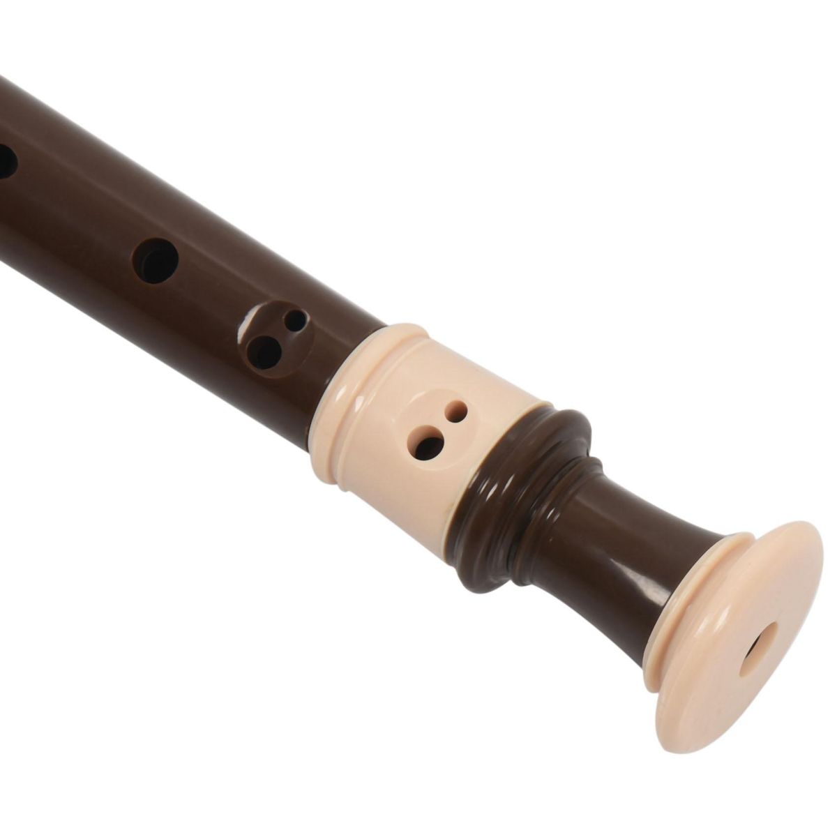 Abs Recorder Soprano Clarinet Long Flute Baroque Recorder Fingering Musical Instrument Accessories Beginner Coffee