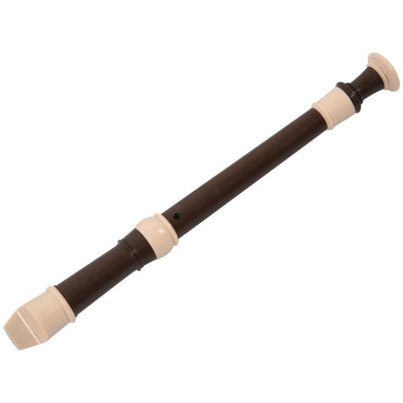 Abs Recorder Soprano Clarinet Long Flute Baroque Recorder Fingering Musical Instrument Accessories Beginner Coffee
