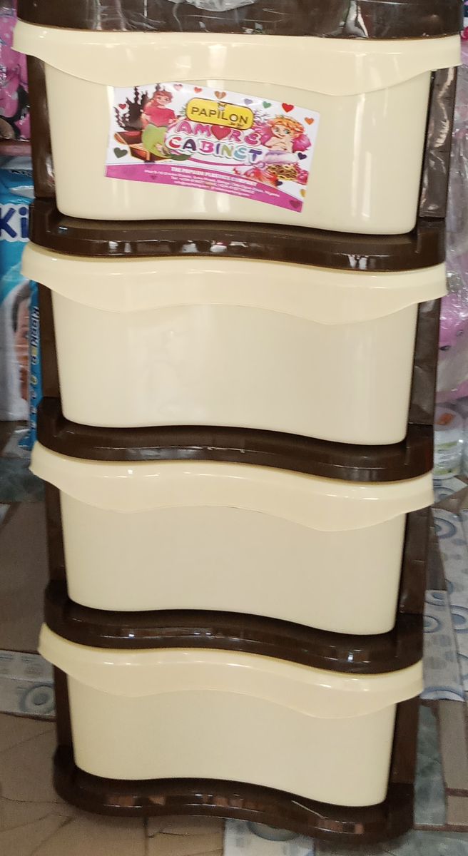 Plastic Children Baby Wardrobe - One Color