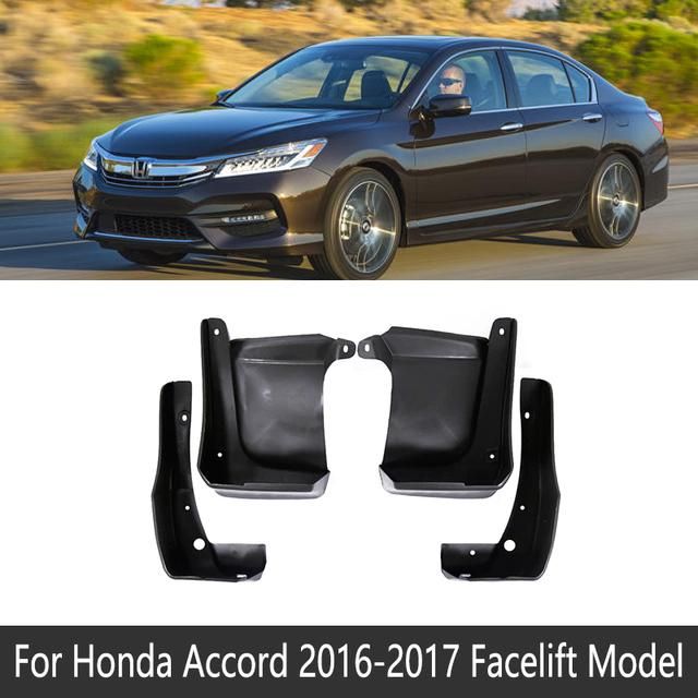 Anti sp Car Mudguards For Honda Accord 9th 9 Gen 2013 2014 2015 2016 Sp Guard Front Rear Fender Car Accessories