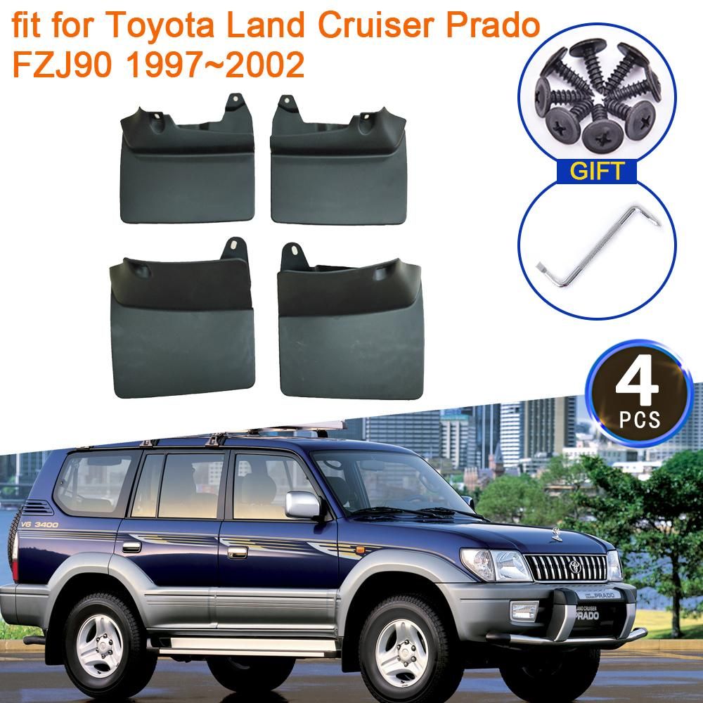 for Toyota Land Cruiser Prado LC90 FZJ90 90 1997 1998 1999 2000 2001 2002 Anti sp Upgrade Mudguards Front Fender Mudflap