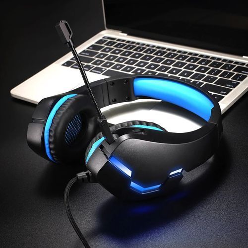 J10 3.5mm Gaming Headset With Deep Bass Stereo Speaker With Microphone And LED Light