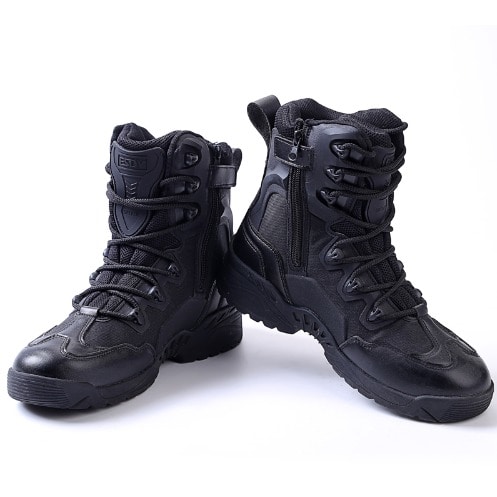 Military Marine Boots - Black