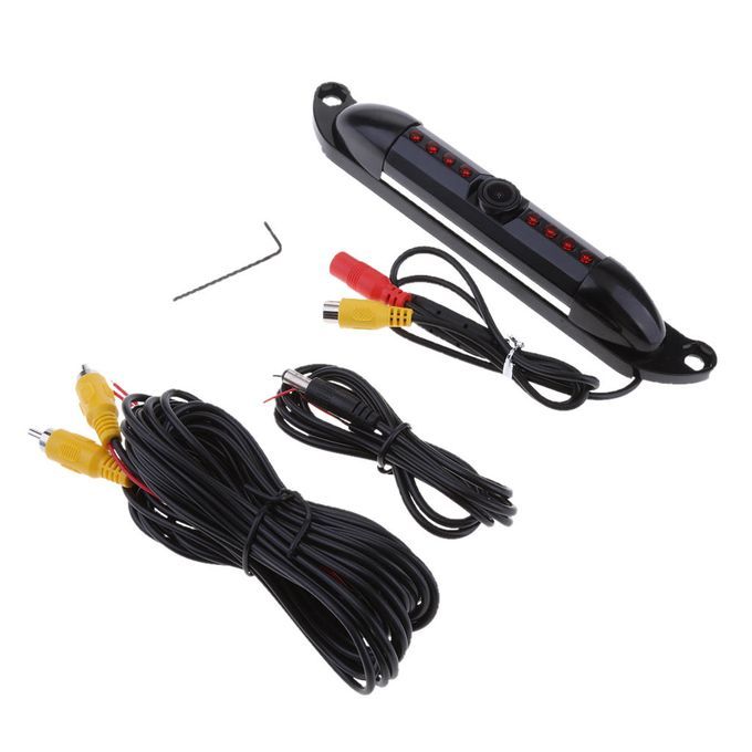 For US License Plate Frame Backup Camera HD Wide Angle Night Vision