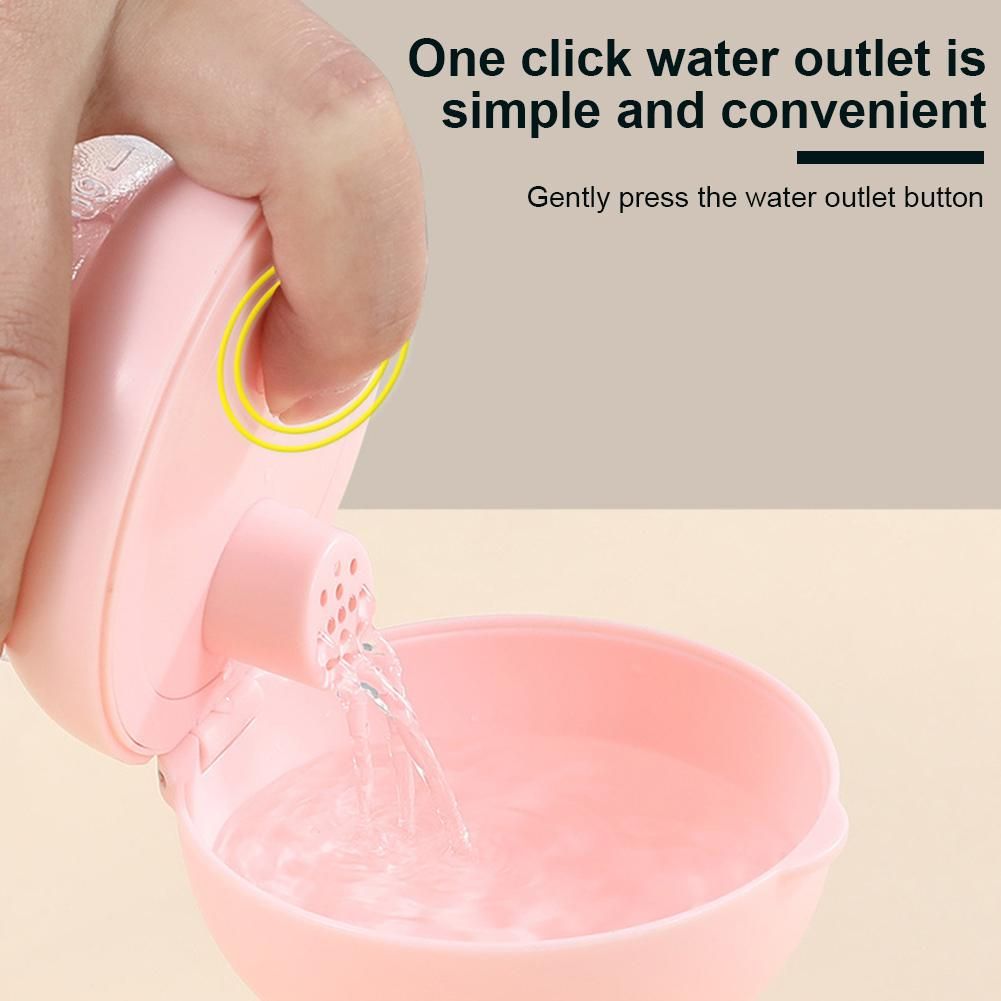 Portable Pet Water Bottle 600ML Large Capacity Dog Water