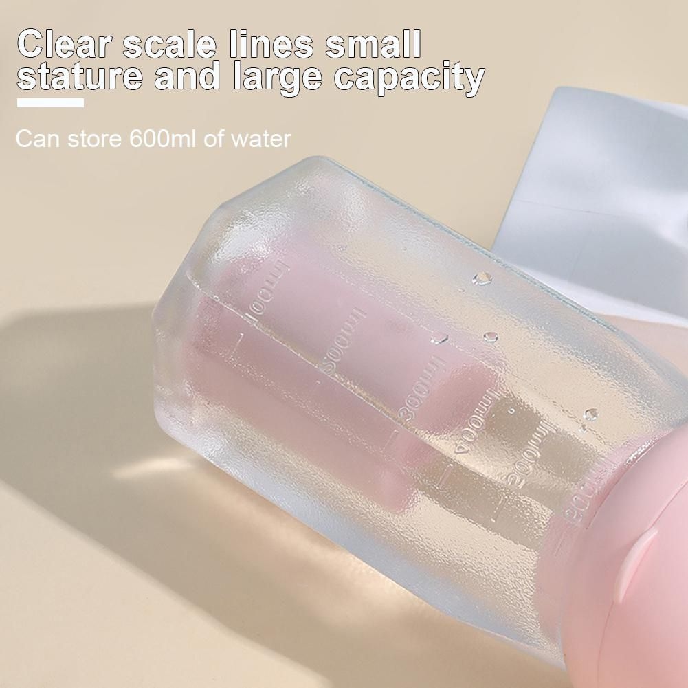 Portable Pet Water Bottle 600ML Large Capacity Dog Water