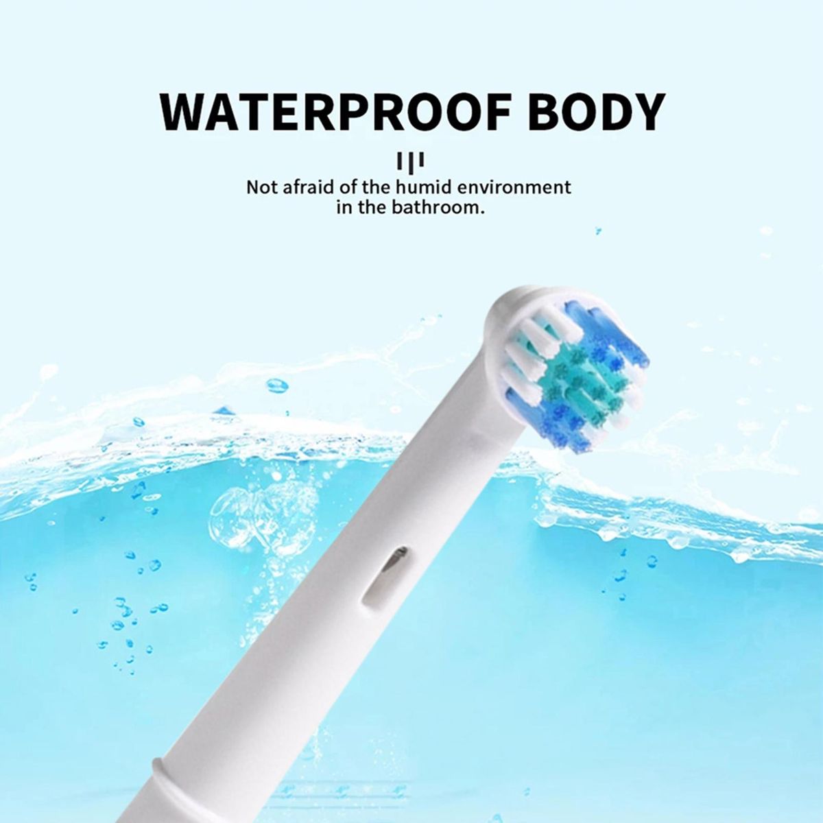 4Pcs Replacement Toothbrush Heads Professional Electric Toothbrush Heads Brush Heads