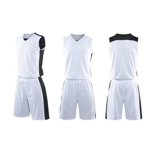 A B Wear Breathable Sleeveless Sports Suit Vest Shorts Men Basketball Jerseys Set Uniform