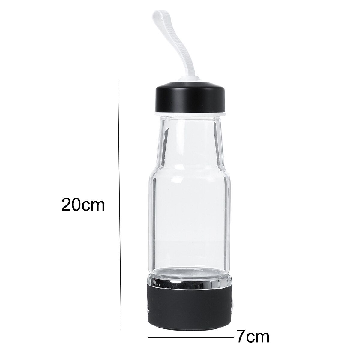 420ml USB Hydrogen Rich Alkaline Water Maker Cup Bottle Ionizer