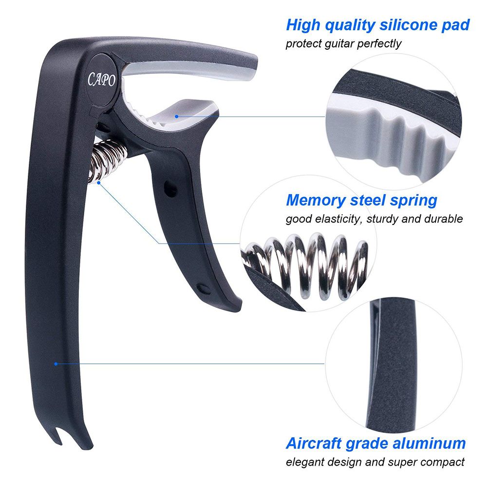 Portable Guitar Nailer Professional Guitar Capo