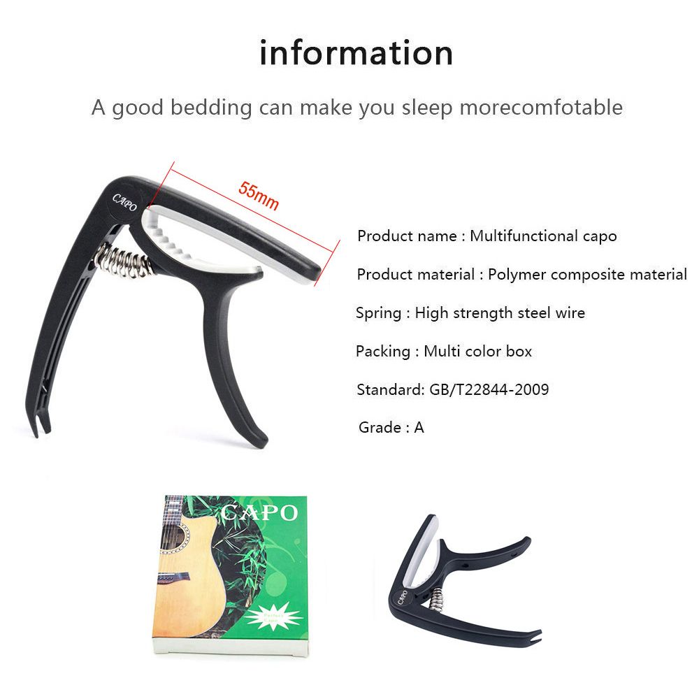 Portable Guitar Nailer Professional Guitar Capo