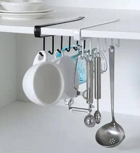 Suction Bathroom/Kitchen Hanger With Hooks