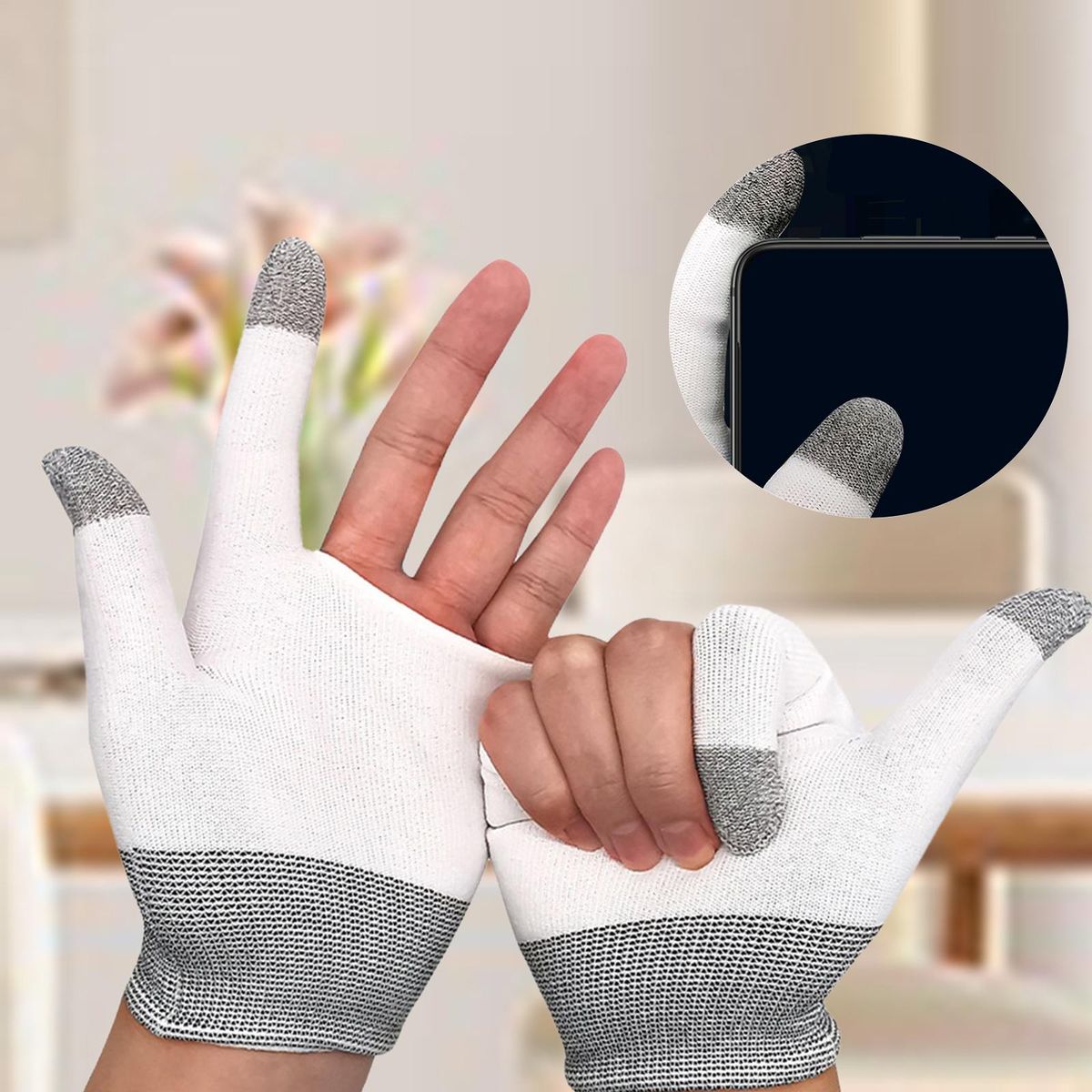 Phone Gaming Finger Sleeves Multifunctional Fingertip
