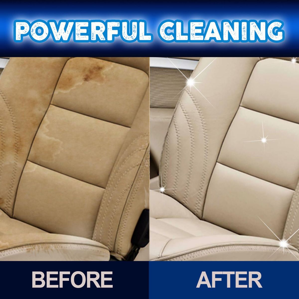OUHOE 30ml Multifunctional Car Interior Cleaning Agent Automobile Dry Cleaning Detergent