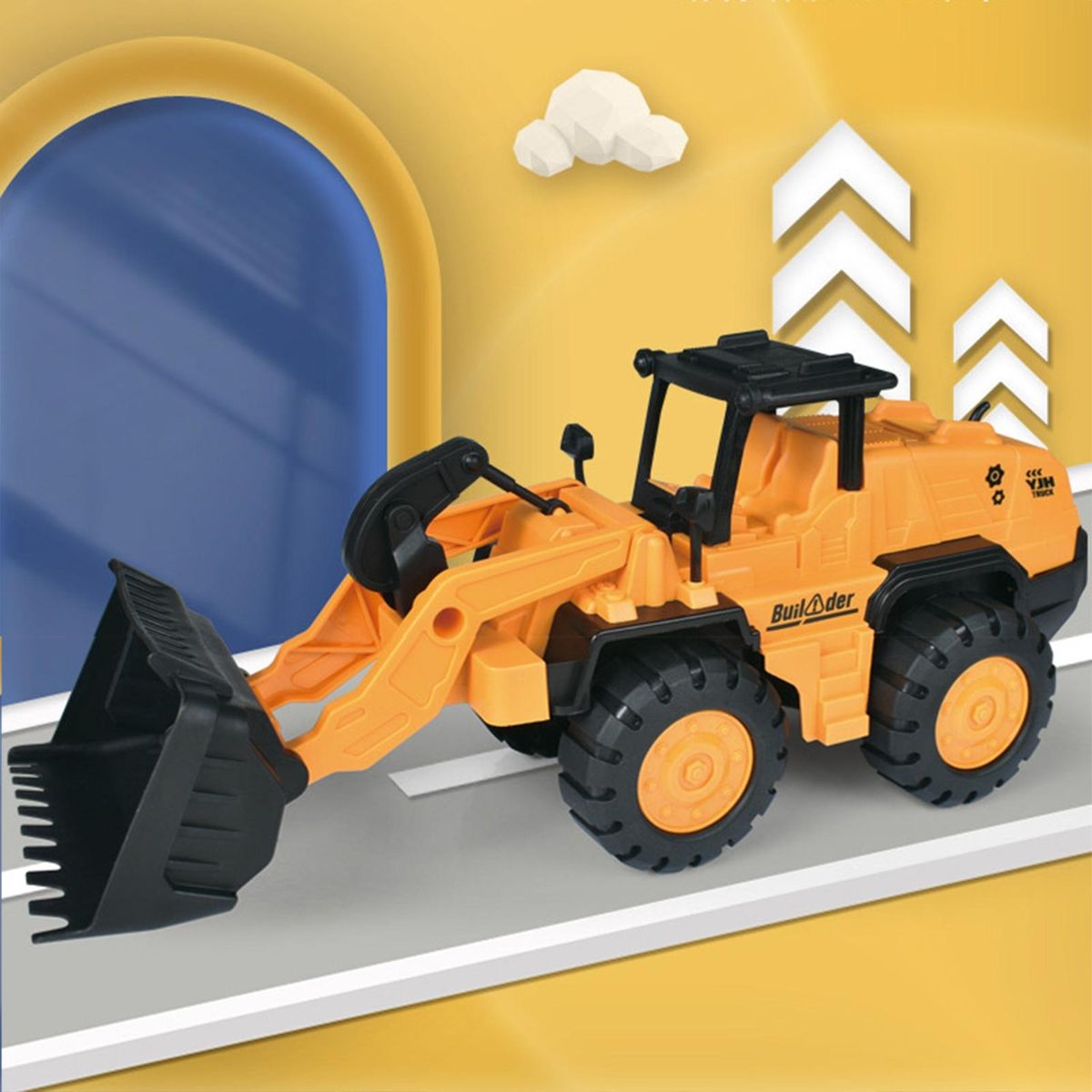 Engineering Truck Toy Boys Girls Digging Sand Vehicle Toy