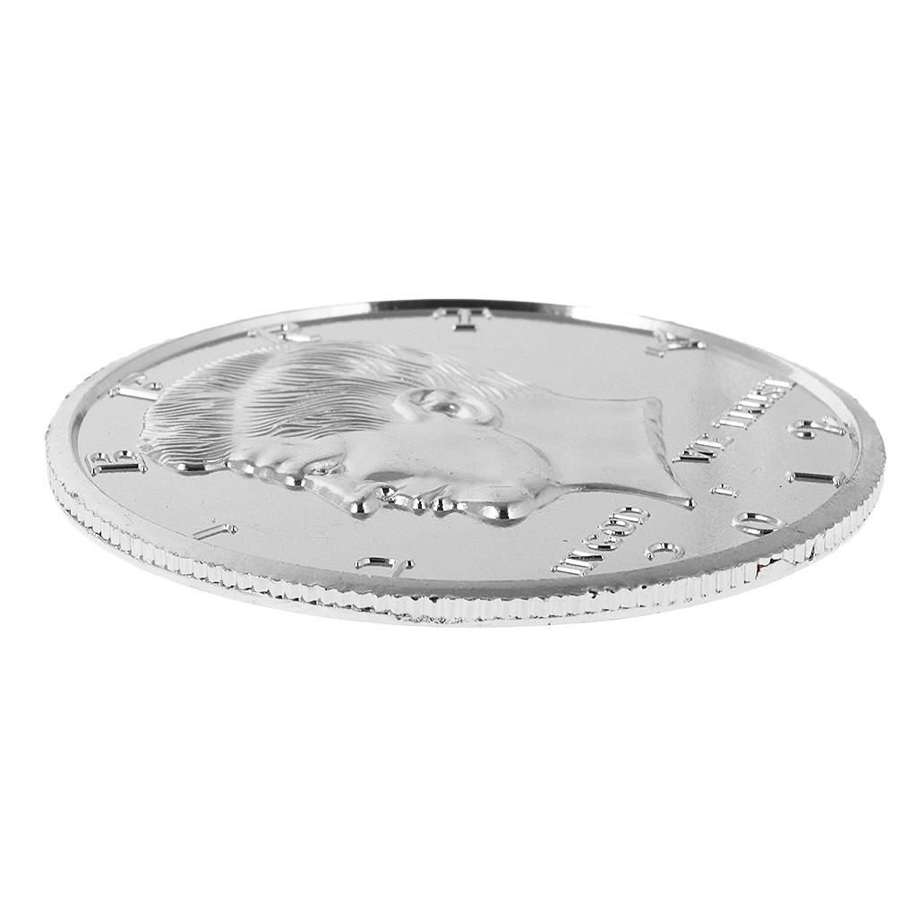 Amazing Jumbo Coin Collectable Magic Trick Coin Gimmick For Silver