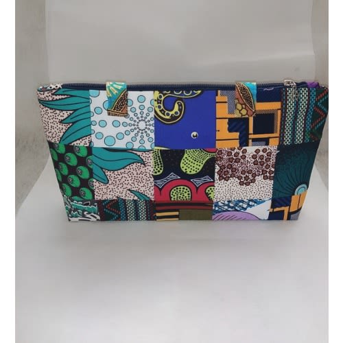 Ankara Patchwork Tote Bag