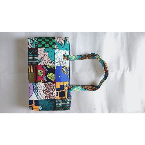 Ankara Patchwork Tote Bag